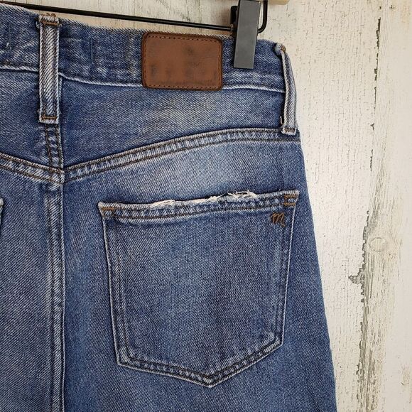 Madewell The Mom Jeans Preppy Classic Sz 27 - Picture 6 of 11